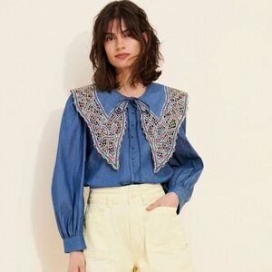 CeliaB Begona Denim Top